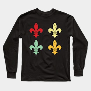 Mardi Gras Vintage T-Shirt Long Sleeve T-Shirt